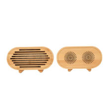wooden phone holder Portable Mini Subwoofer Professional Player Speaker   Tweeter Midrange Retro Super Bass Speaker